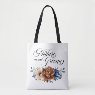 Bolso De Tela Terracotta Marina Greenery Madre del Groom