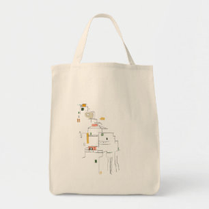 Bolso De Tela Terre de Le cinque