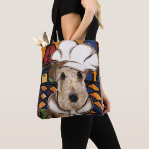 BOLSO DE TELA TERRIER AIREDALE