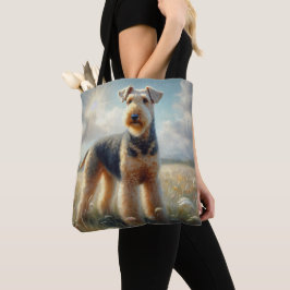 Bolso De Tela Terrier Airedale
