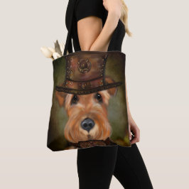 BOLSO DE TELA TERRIER AIREDALE