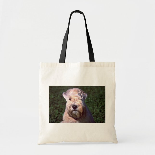 Bolso De Tela Terrier de trigo Suave-revestido (Frente)