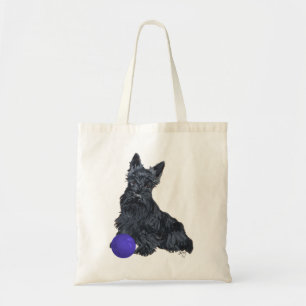 Bolso De Tela ¡Terrier Escocés Juega conmigo!