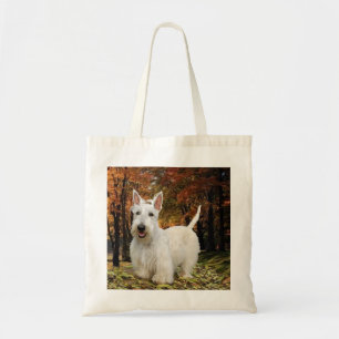 Bolso De Tela Terrier Escocés Wheaten Otoño