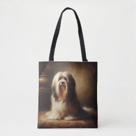 Bolso De Tela Terrier Tibetano