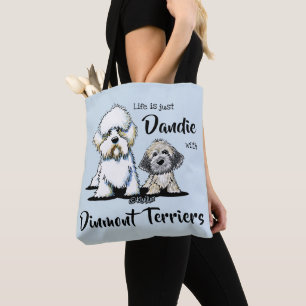 Bolso De Tela Terrieres de Dandie Dinmont