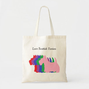 Bolso De Tela Terrieres del escocés del amor