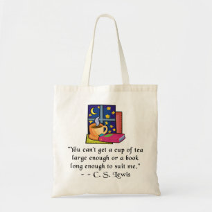 Bolso De Tela Tés y tote del presupuesto de libros, 5 colores