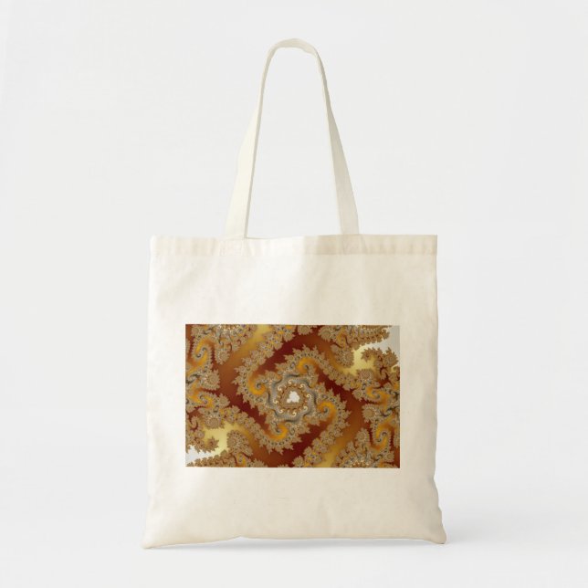 Bolso De Tela Tesoro - Fractal (Frente)