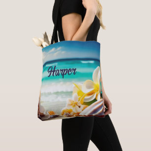 Bolso De Tela Tesoros de playa