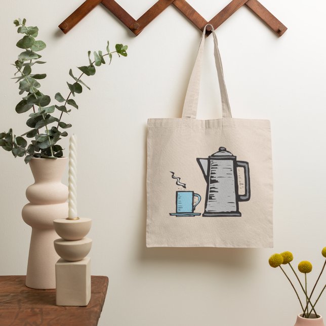 Bolso De Tela Tetera Y Copa (Subido por el creador)