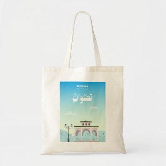Bolso De Tela Tetouan Cityscape – Illustrated Morocco