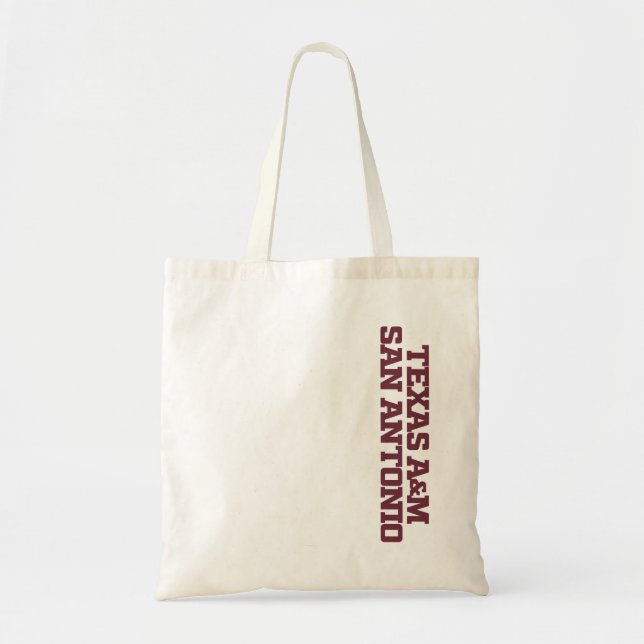 Bolso De Tela Texas A&M San Antonio (Frente)