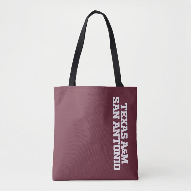 Bolso De Tela Texas A&M San Antonio 2 (Anverso)