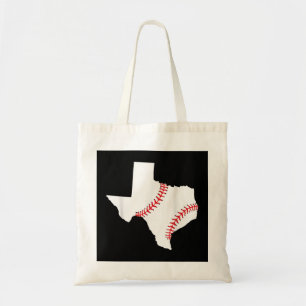 Bolso De Tela Texas Béisbol Estado divertido Texas Béisbol