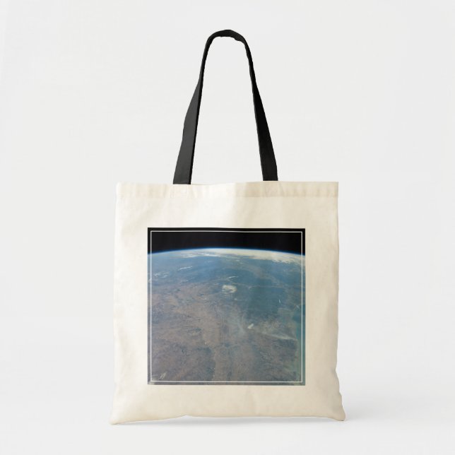 Bolso De Tela Texas Panorámica Y El Golfo De México (Frente)