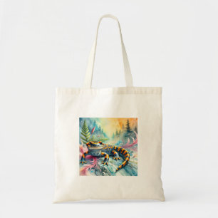 Bolso De Tela Texas tiger salamander 180924AREF132 - Watercolor