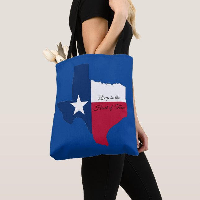 Bolso De Tela Texas Tote Bag (Detalle)