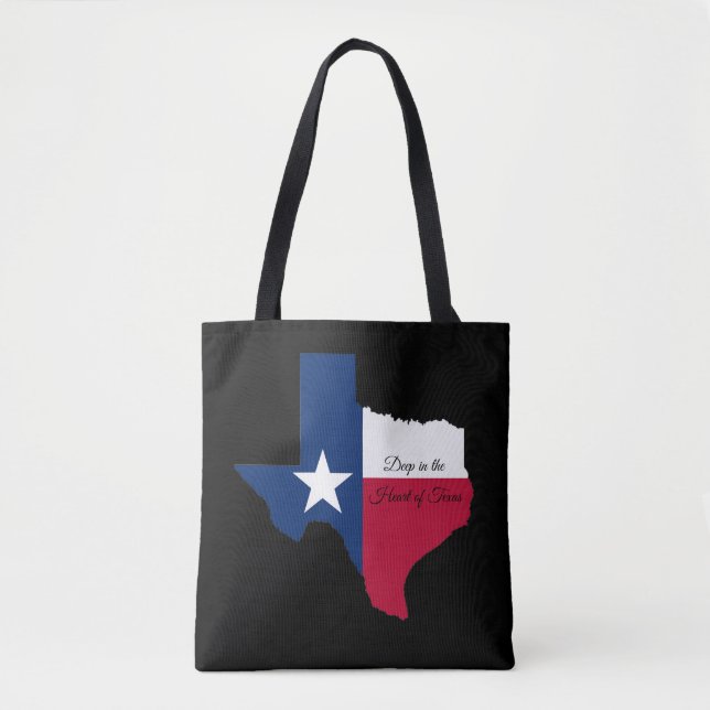 Bolso De Tela Texas Tote Bag (Anverso)