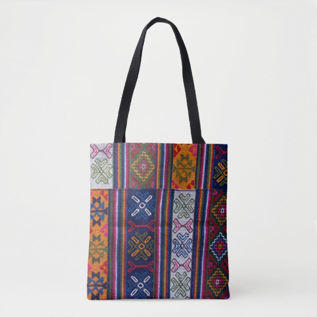 Bolso De Tela Textil butanés (Anverso)