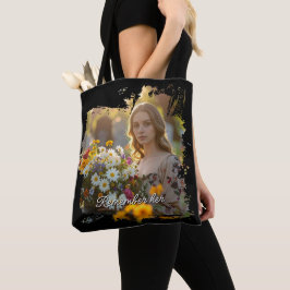 Bolso De Tela Texto de la foto