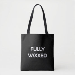Bolso De Tela Texto de personalizado negro completamente vaxado 