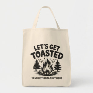 Bolso De Tela Texto personalizado de camping