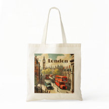 Texto personalizado de Londres Big Ben vintage