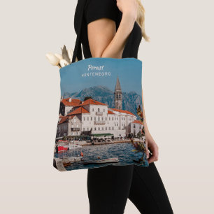 Bolso De Tela Texto personalizado Montenegro