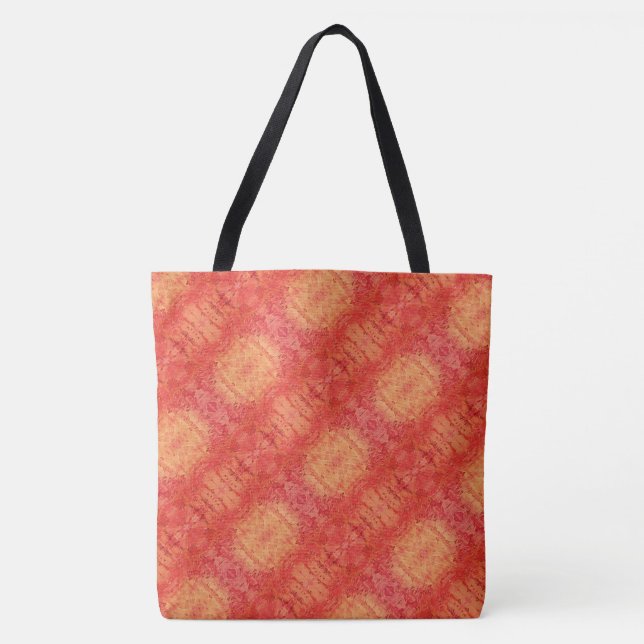 Bolso De Tela Textura #10 de obra Horizonte (Anverso)