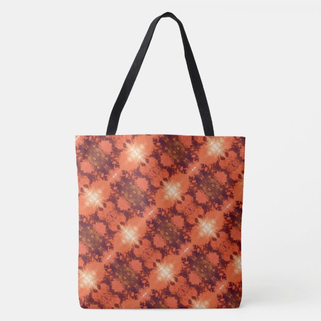 Bolso De Tela Textura #34 de la obra Nuit (Anverso)