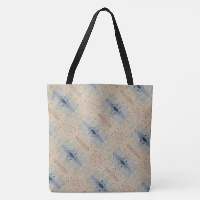 Bolso De Tela Textura #4 de la obra Viendo a travez de los ojos (Anverso)