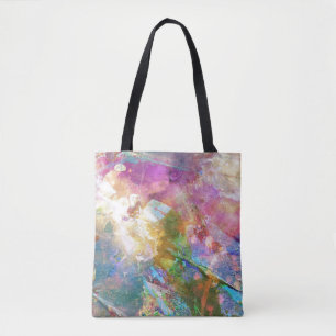 Bolso De Tela Textura abstracta del grunge con la pintura 3 de
