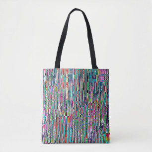 Bolso De Tela Textura abstracta repetir patrón moderno abstracto