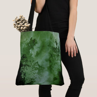 Bolso De Tela Textura de esquinas negras grunge con acuarela per