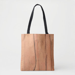 Bolso De Tela Textura de madera