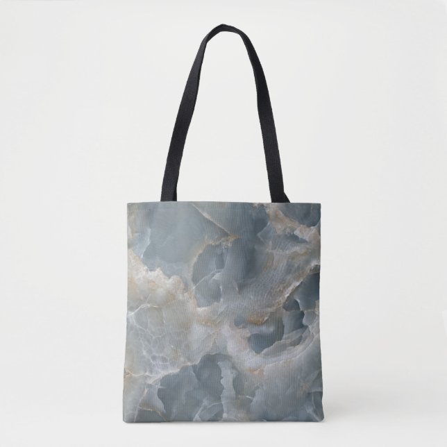 Bolso De Tela Textura de mármol de alta resolución, piedra natur (Anverso)