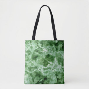 Bolso De Tela Textura de mármol verde