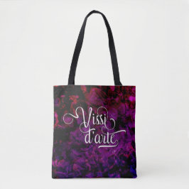 Bolso De Tela Textura de piedra gemela Vissi d'arte Tosca