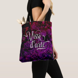 Bolso De Tela Textura de piedra gemela Vissi d'arte Tosca