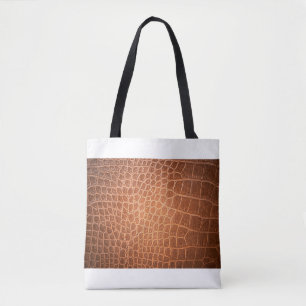 Bolso De Tela Textura de piel marrón para el fondo