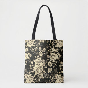 Bolso De Tela Textura de vidrio espumoso vintage