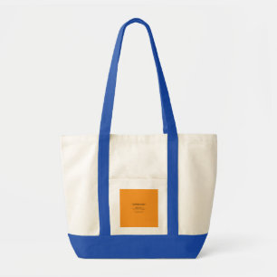 Bolso De Tela Textura Naranja Retro – Arte de Vibraciones Verani