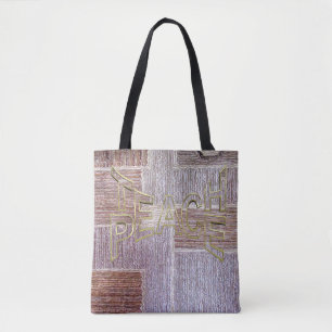 Bolso De Tela Textura original de la moqueta de cuero artesanal