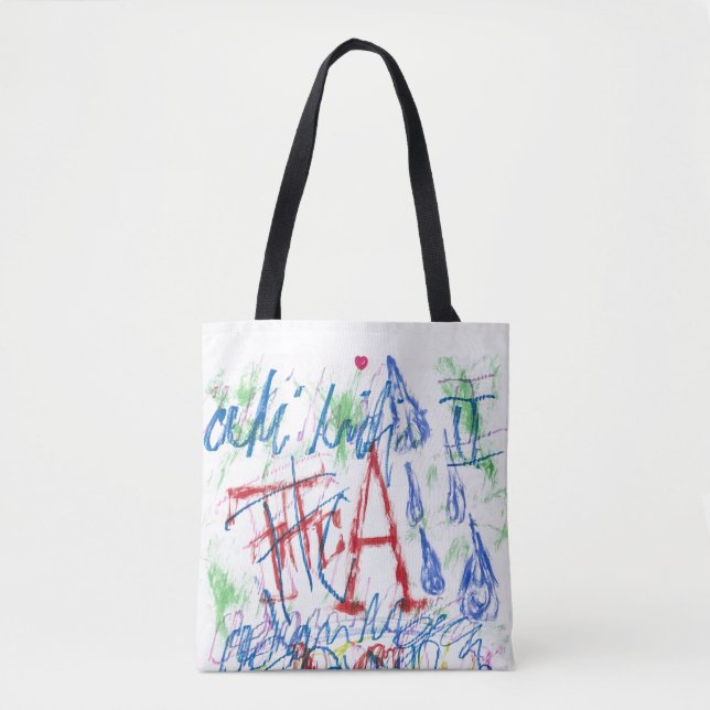 Bolso De Tela THCA thaddeus & crimson la banda $THCBand (Anverso)