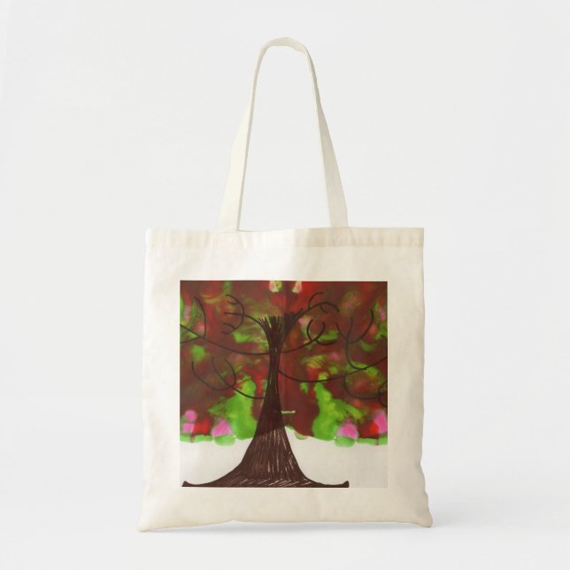 Bolso De Tela The Apple Tree (Frente)