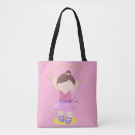 Bolso De Tela The Ballerina Jumping Rope