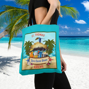 Bolso De Tela The Beach Tiki Bar personalizado