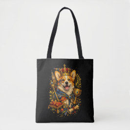 Bolso De Tela The Corgi King