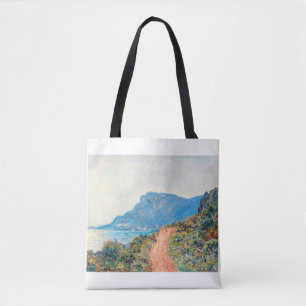 Bolso De Tela The Corniche Landscape by Claude Monet